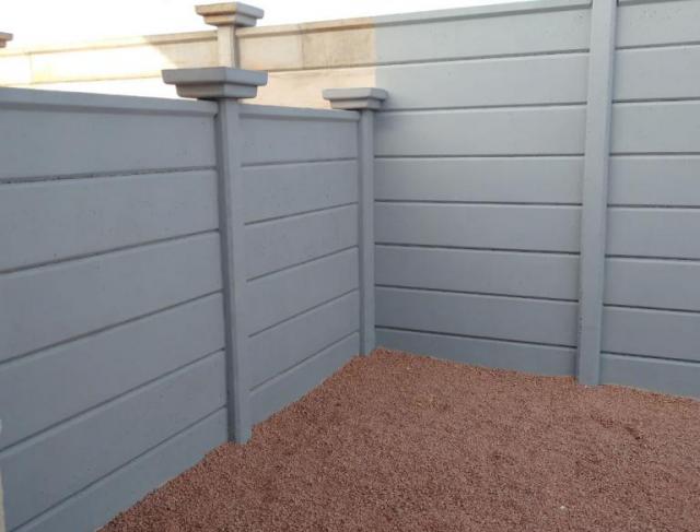 Muros pré-moldados - Obra de Comteto Engenharia em Sorriso - MT MT