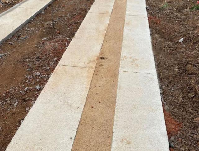 Calçada de concreto - Obra de Comteto Engenharia em Sorriso - MT MT